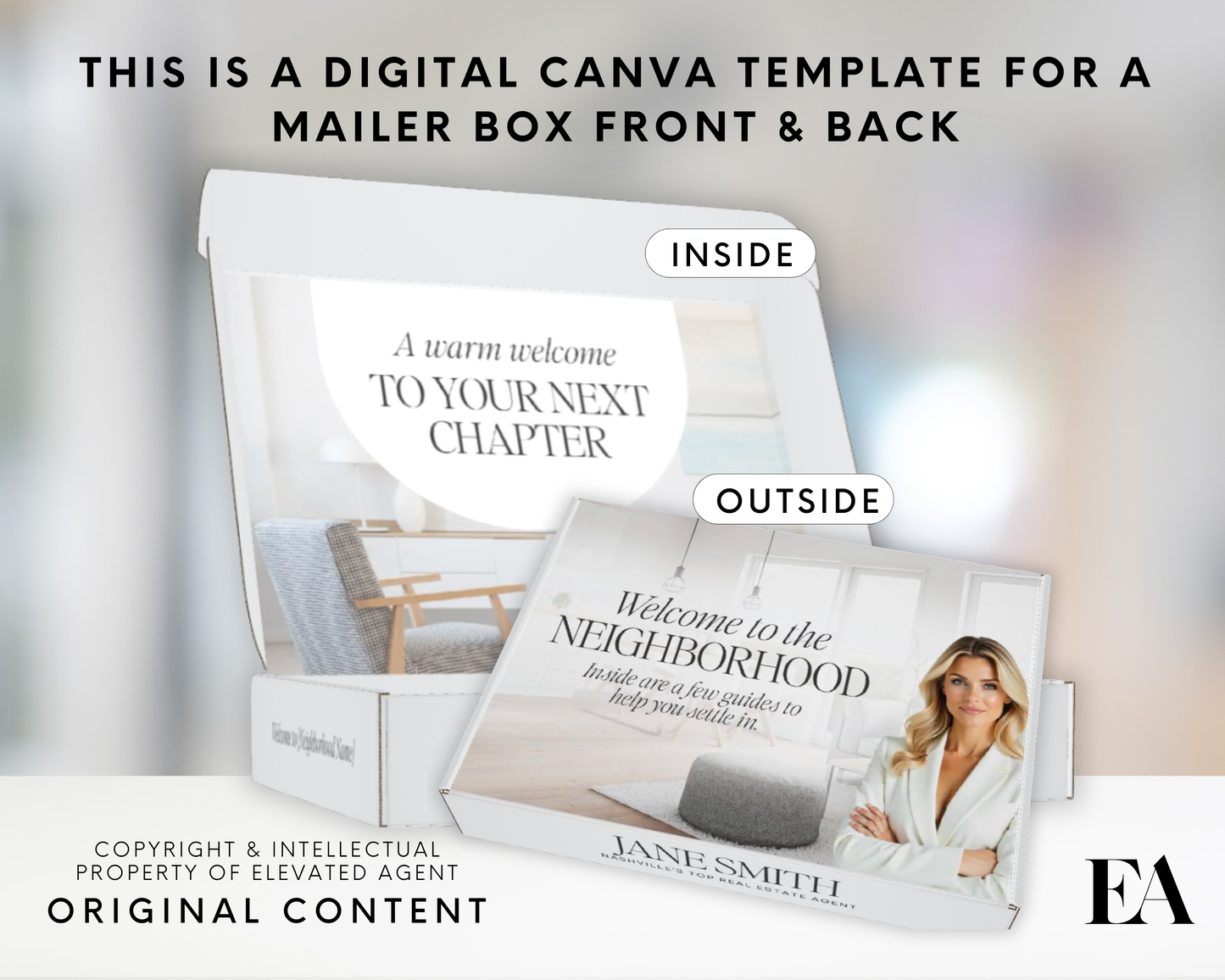 Welcome To The Neighborhood Box Template with Neighborhood Guide