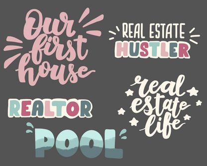 Real Estate Instagram Stickers