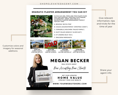 Real Estate Template – May Newsletter 8.5 x 11