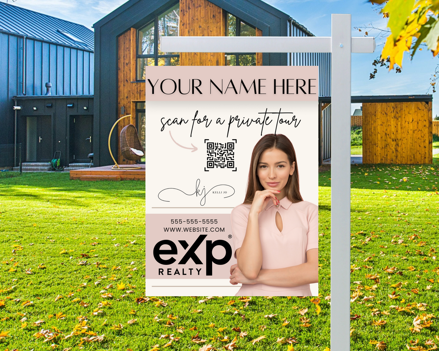 Real Estate Template – Real Estate Yard Sign 1