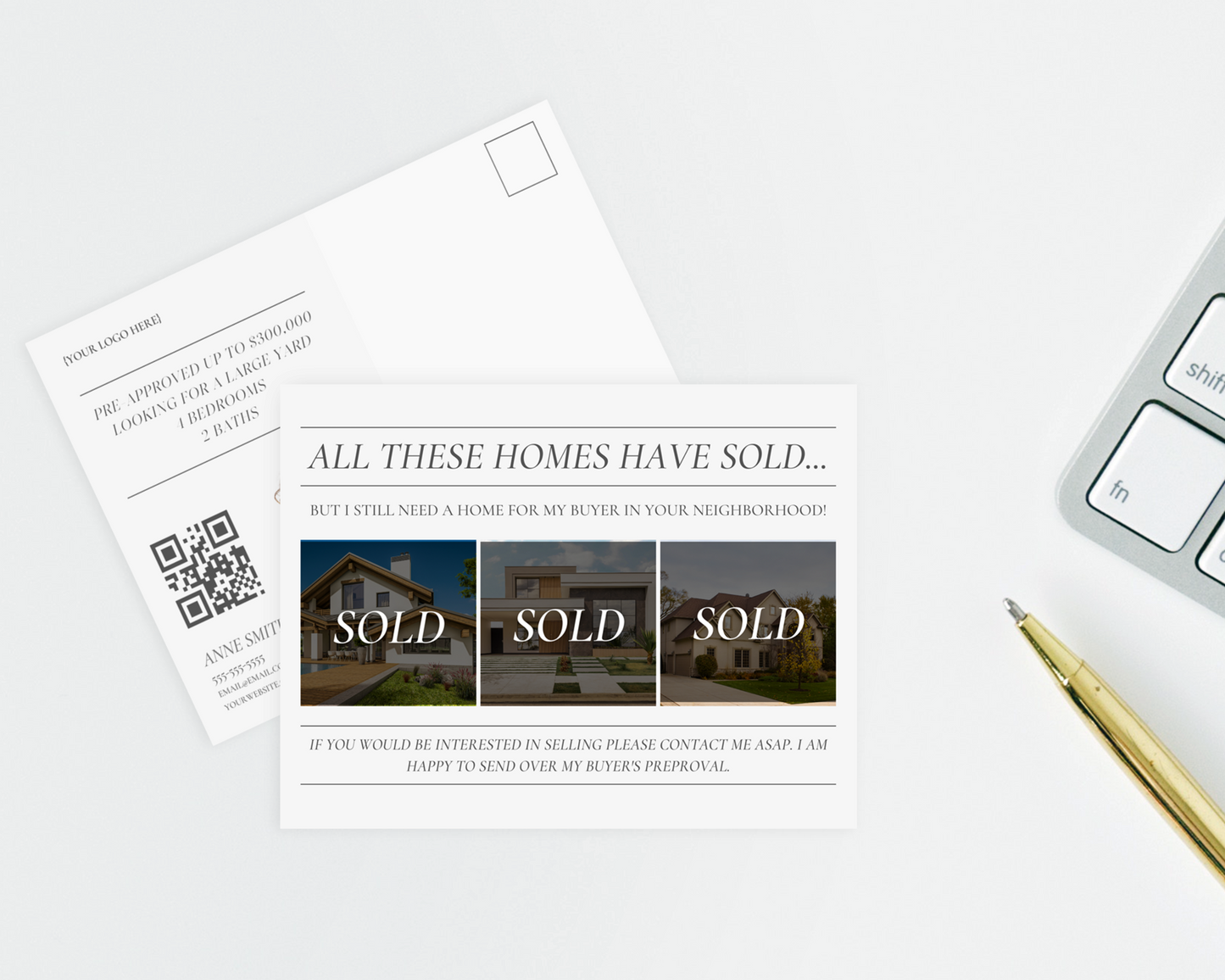 Real Estate Template – Farming Postcard for Sellers