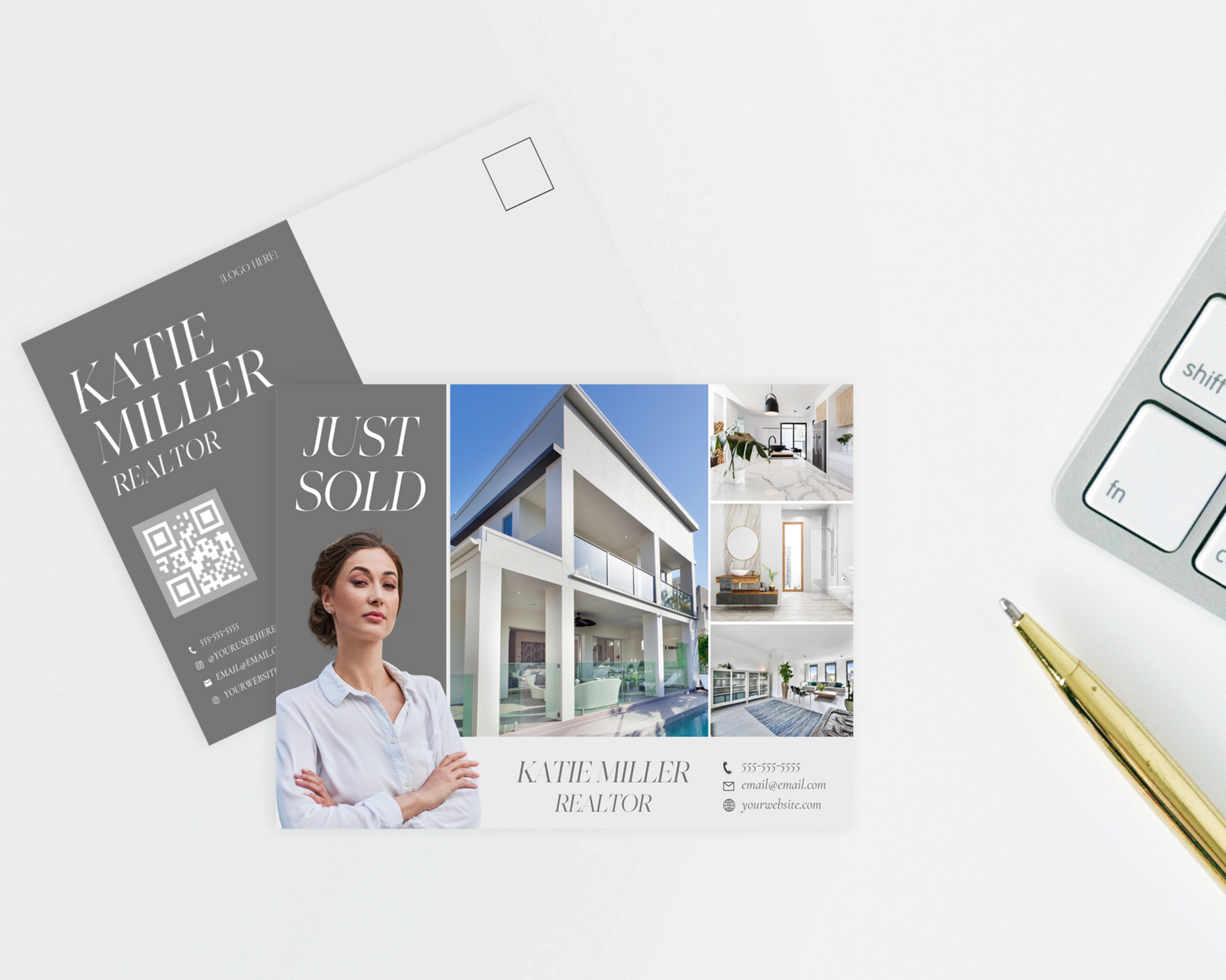 Real Estate Template – Just Sold Postcard