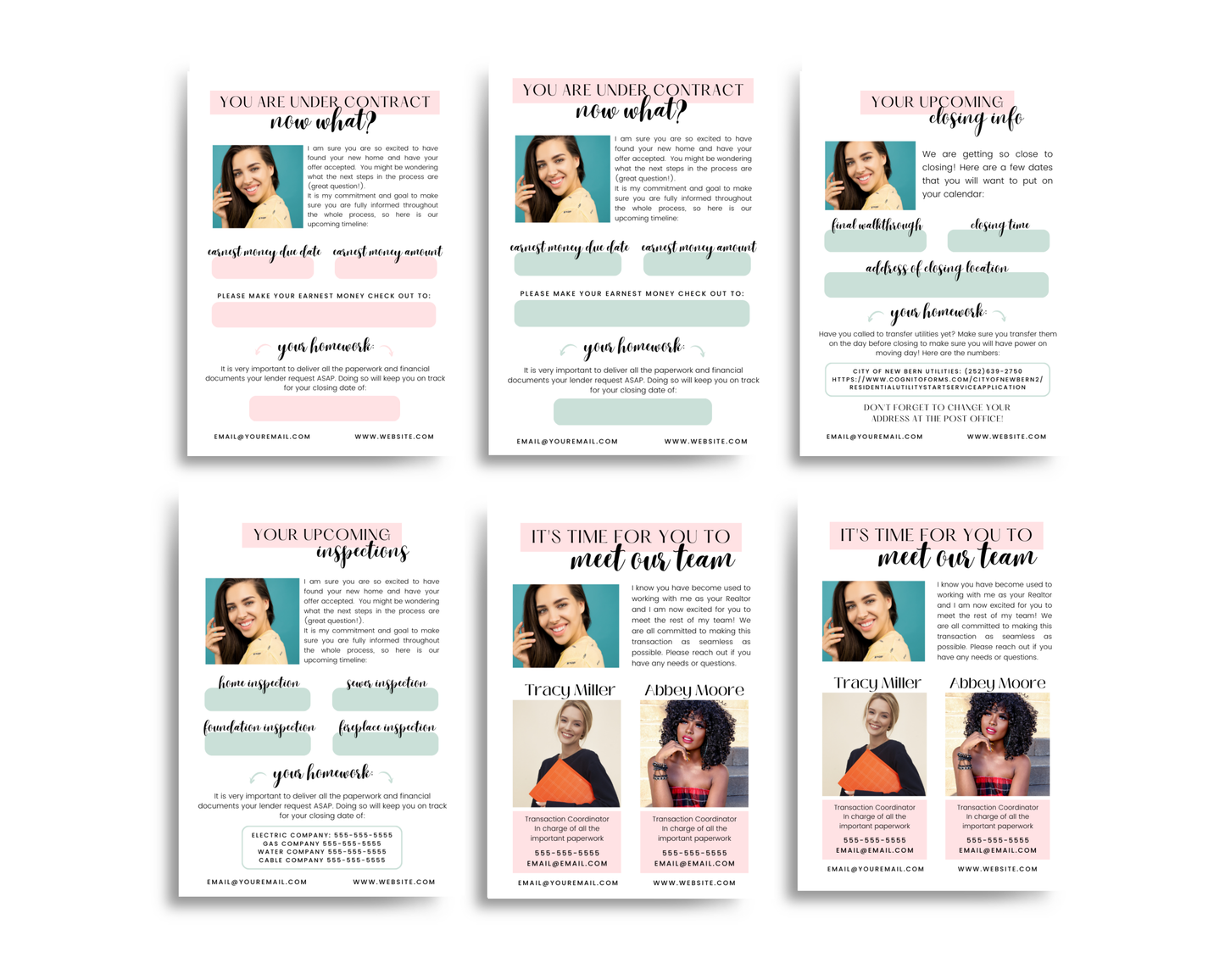 Under Contract Text Messages - Playful Brand Style