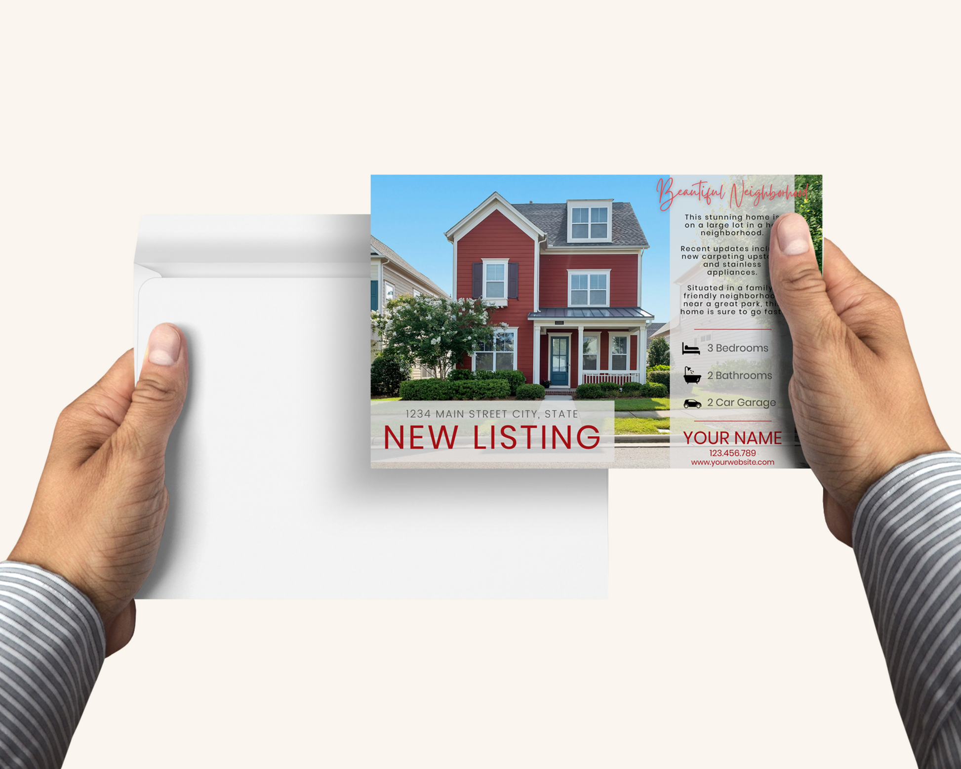 Real Estate Template – Real Estate Postcard 5 - New Listing