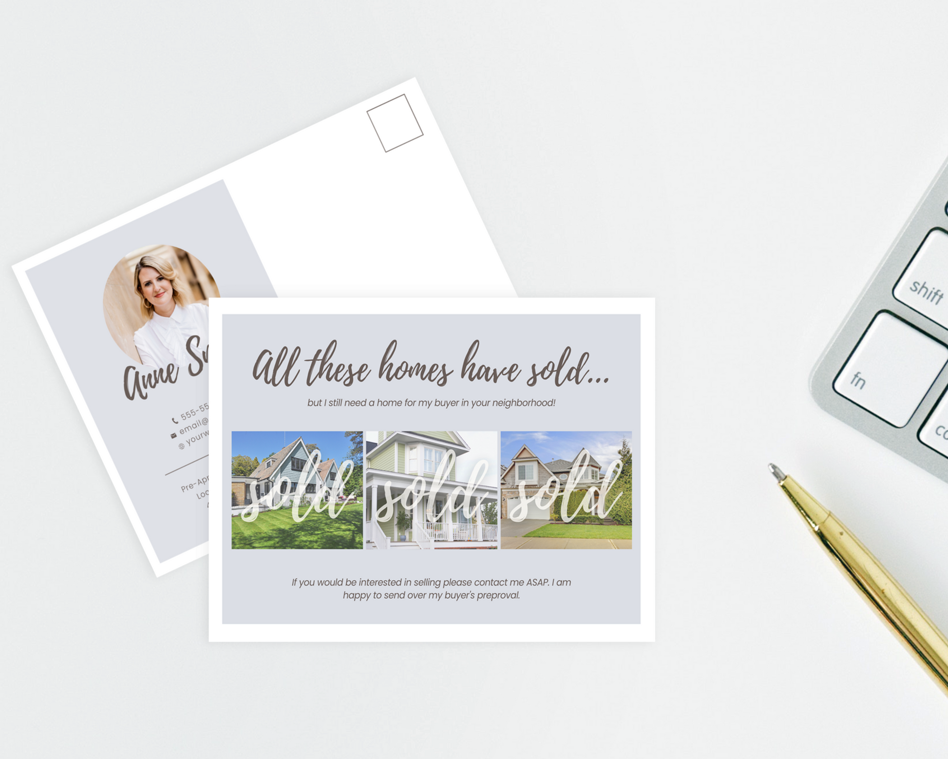 Real Estate Template – Farming Postcard for Sellers