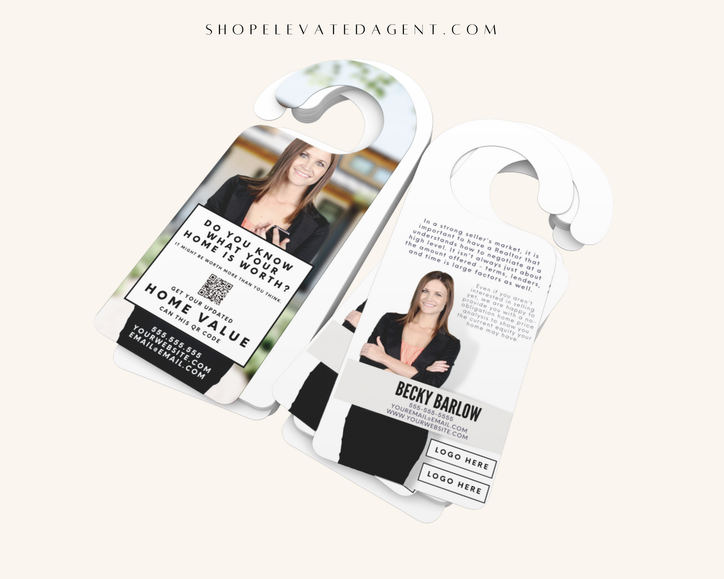 Real Estate Template – CMA Door Hanger 