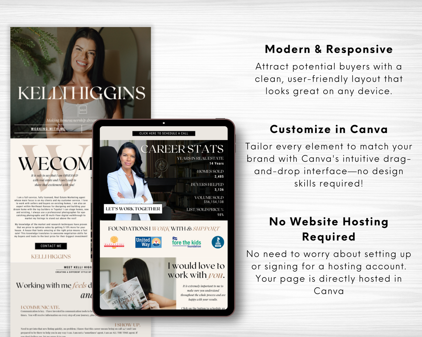 Agent Promo Landing Page