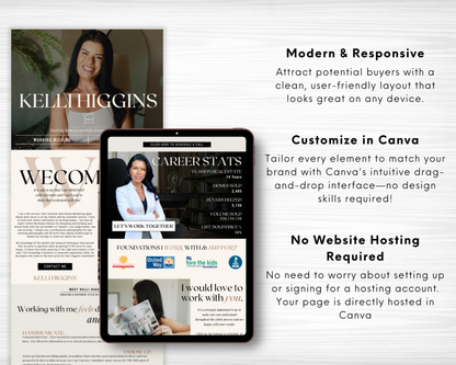 Agent Promo Landing Page