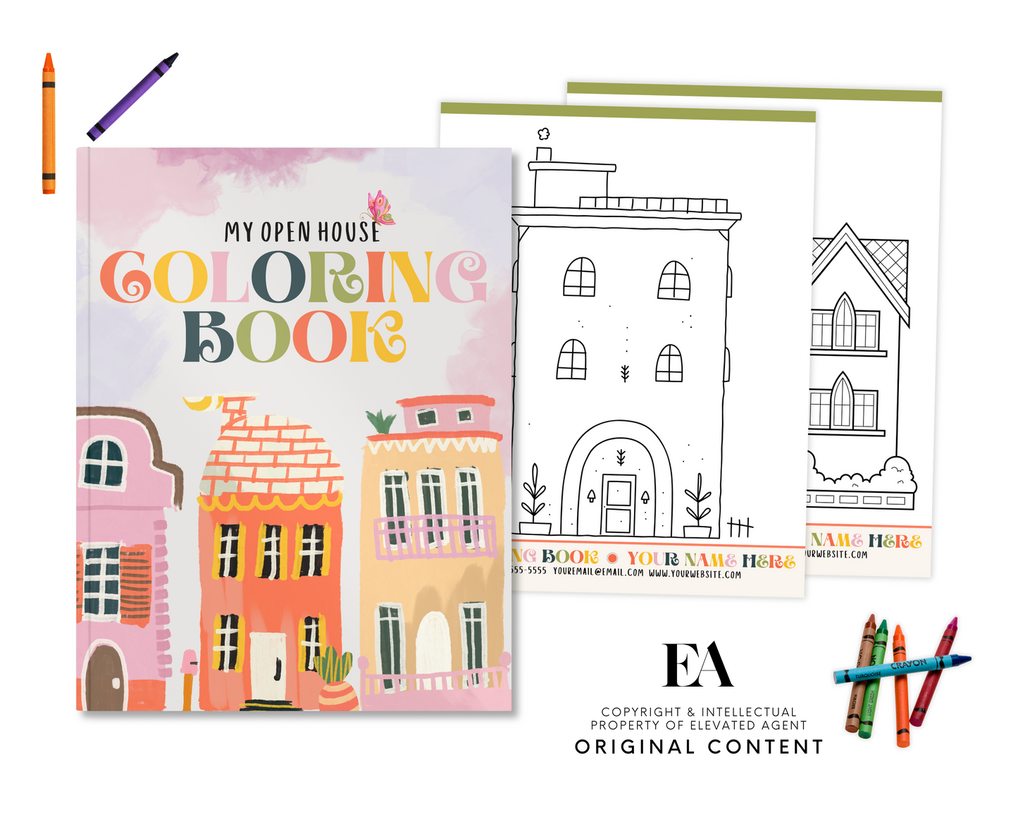 Open House Coloring Book