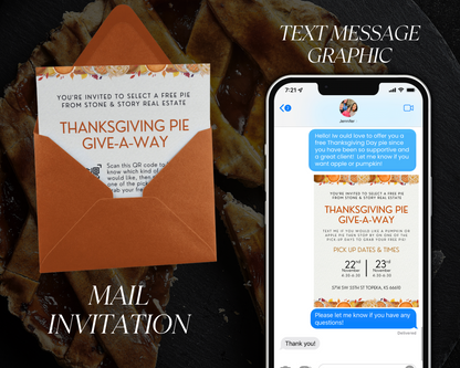 Thanksgiving Pie Give-A-Way Event Bundle 3