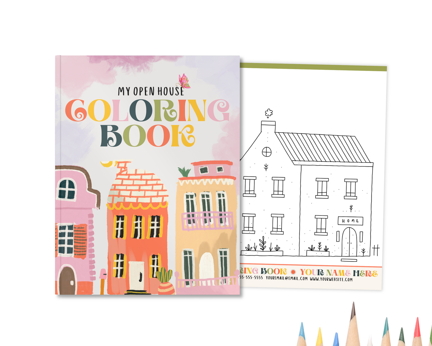 Open House Coloring Book