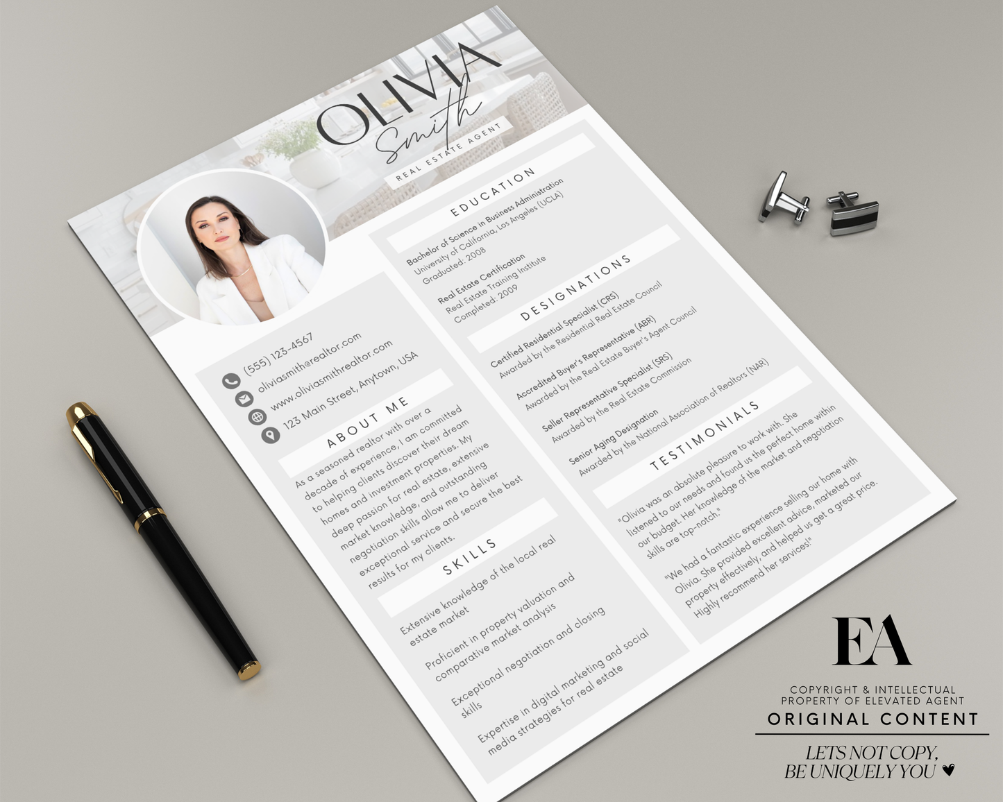 Resume Template 5