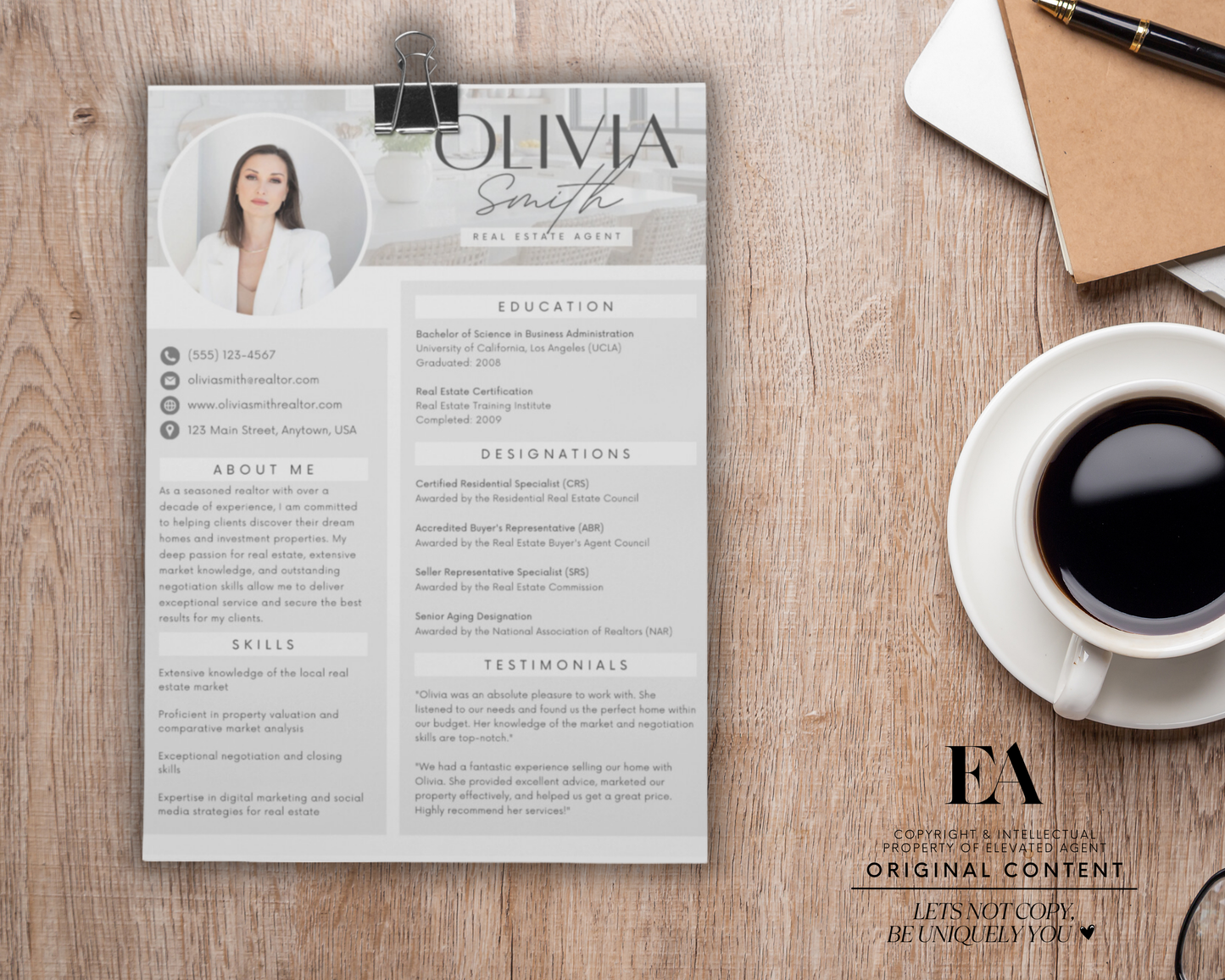 Resume Template 5