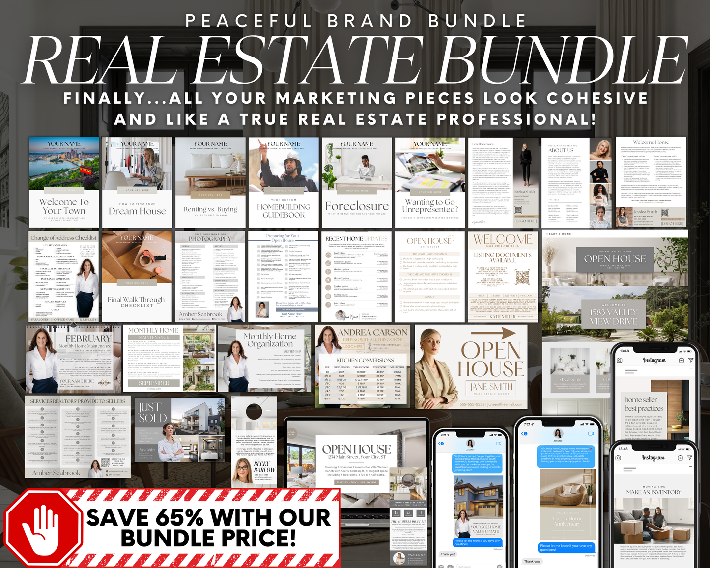 Elevated Agent Peaceful Brand Style Bundle 3