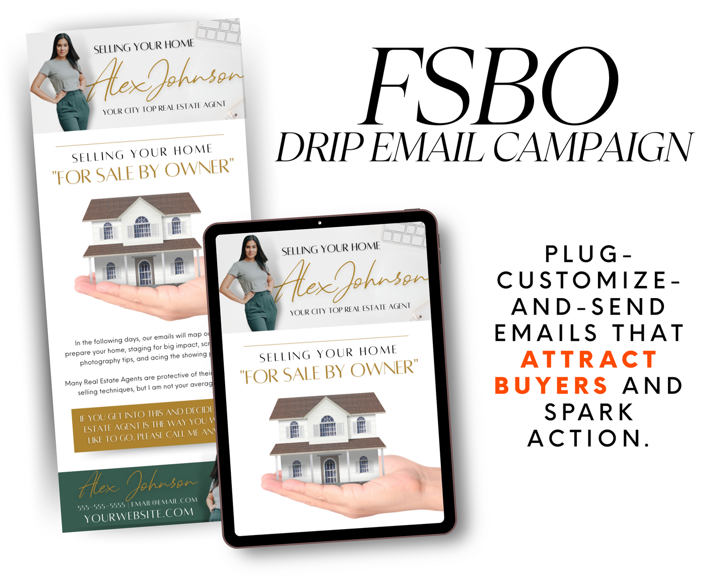 FSBO Email Drip - Exclusive Design Style