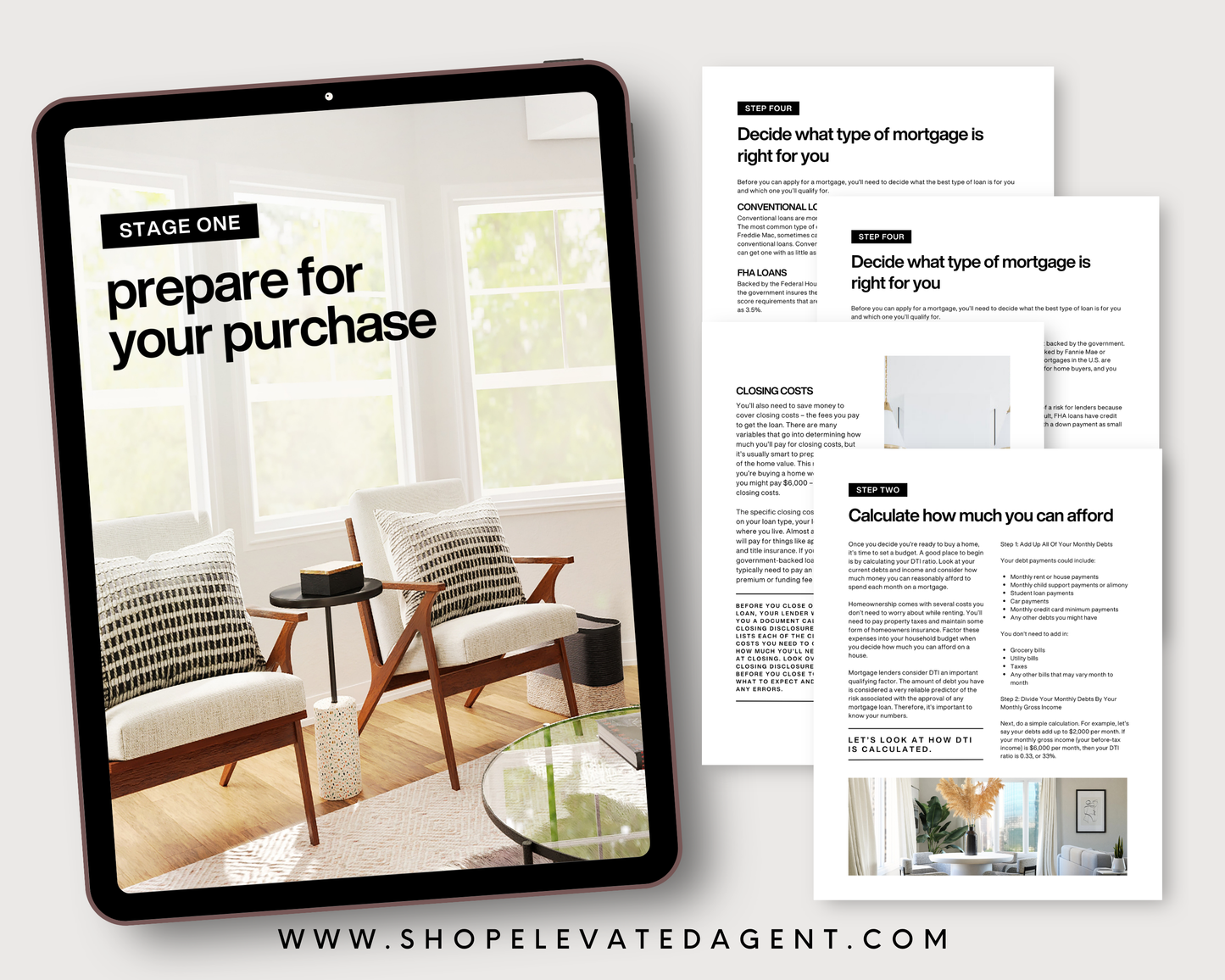 Buyer and Listing Presentation Bundle - Classic Design Style