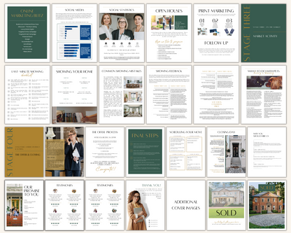 Real Estate Listing Presentation Template Real Estate Buyer Presentation Template Real Estate Seller Presentation Template Buyer and Seller Presentation Templates Real Estate Guide