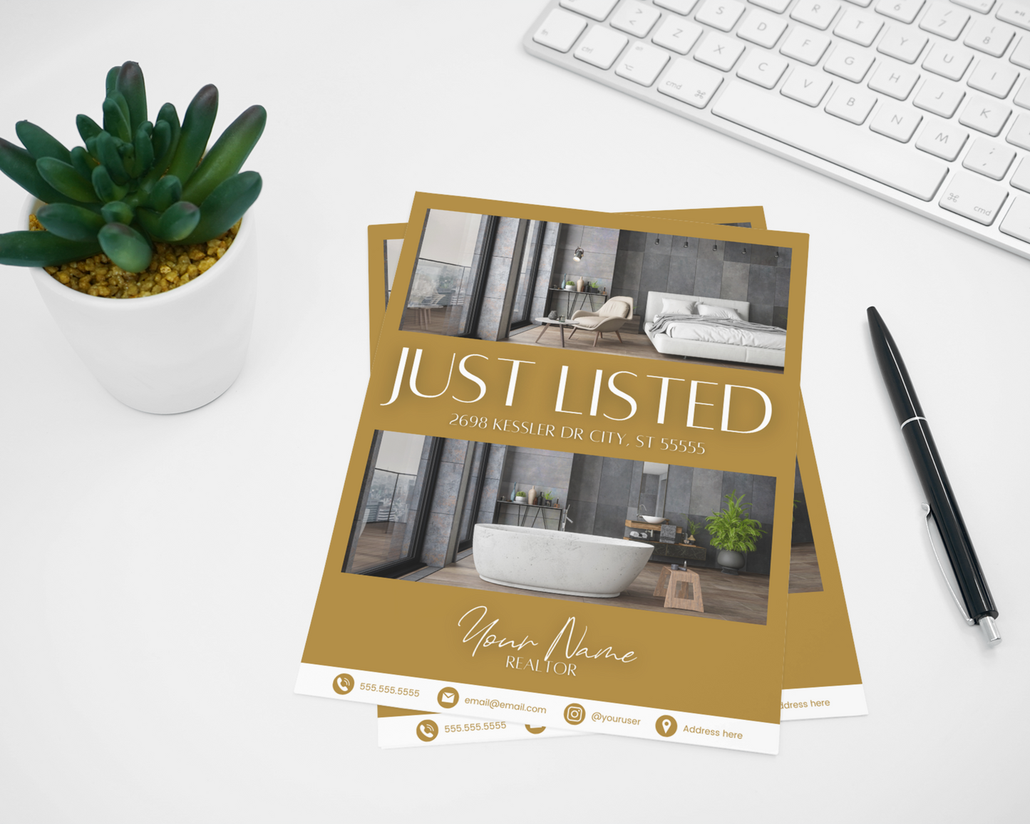 Real Estate Template – Exclusive Listing Flyer