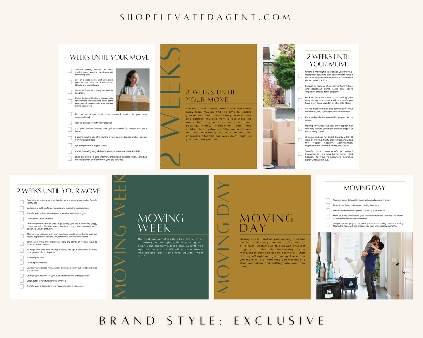 Moving Guide - Exclusive Brand Style