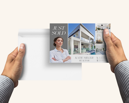 Real Estate Template – Just Sold Postcard