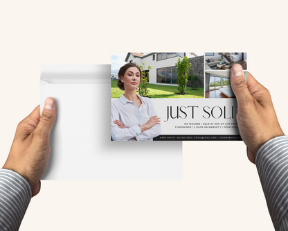 Real Estate Template – Just Sold Postcard