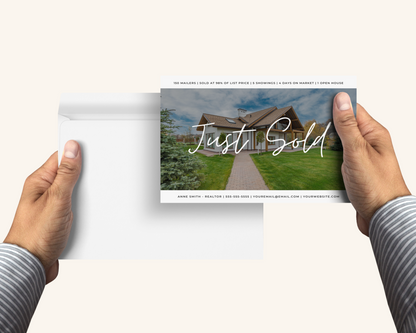 Real Estate Template – Just Sold Postcard