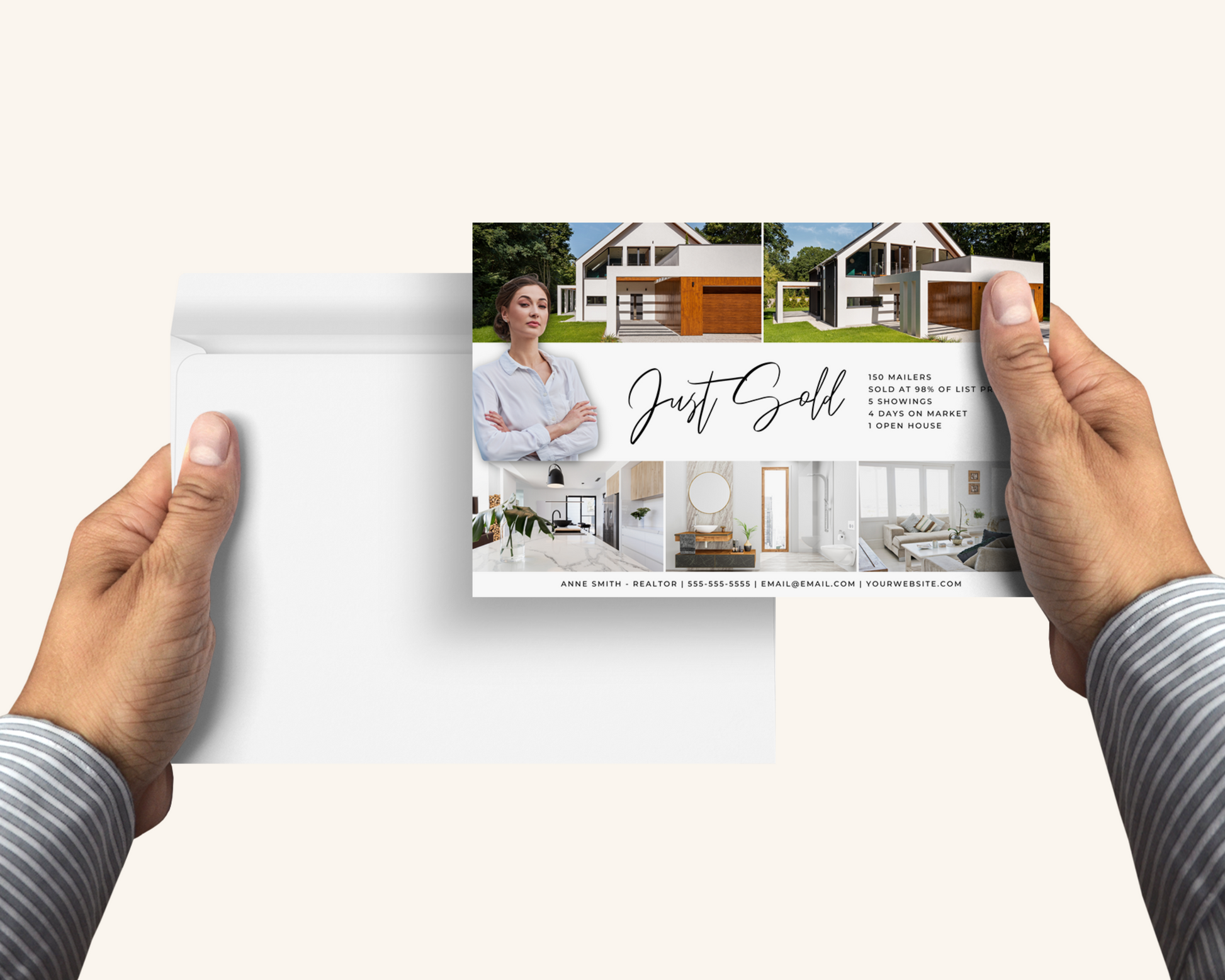 Real Estate Template – Just Sold Postcard