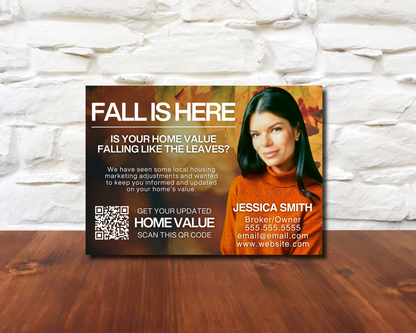 Real Estate Fall CMA Postcard