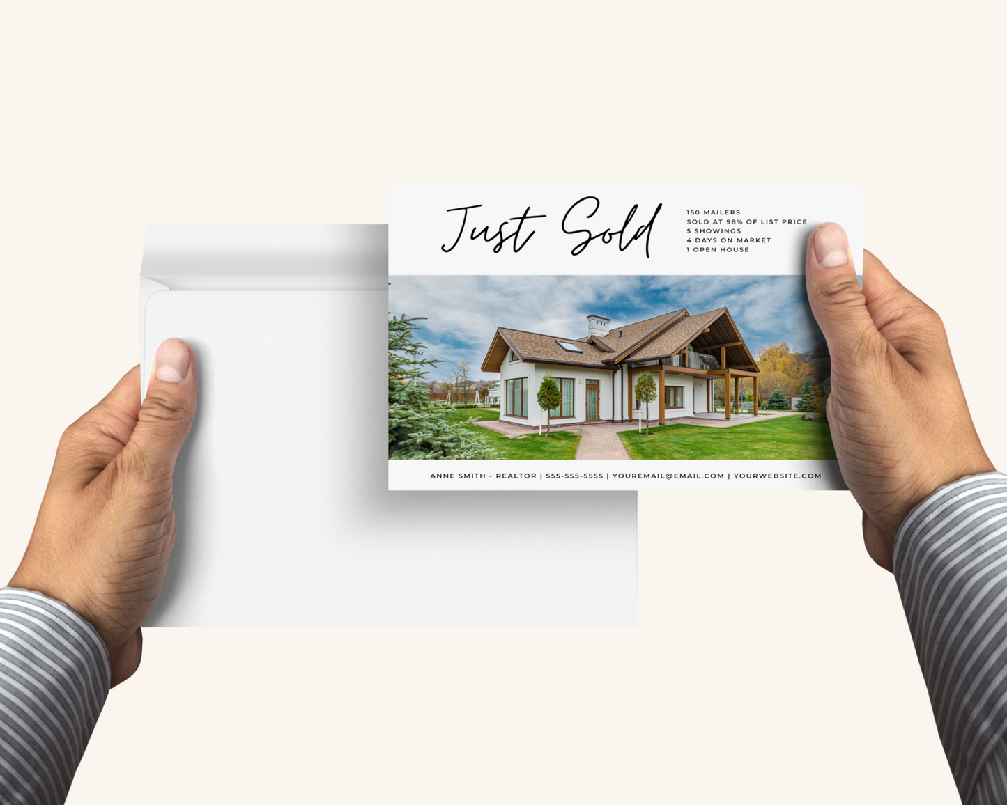 Real Estate Template – Just Sold Postcard