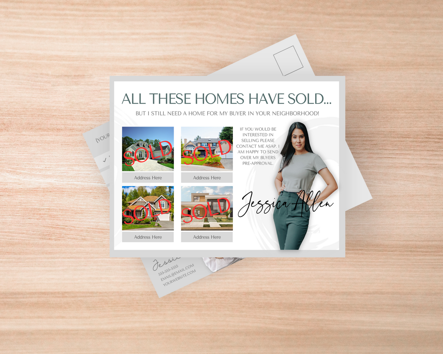 Real Estate Template – Farming Postcard for Sellers