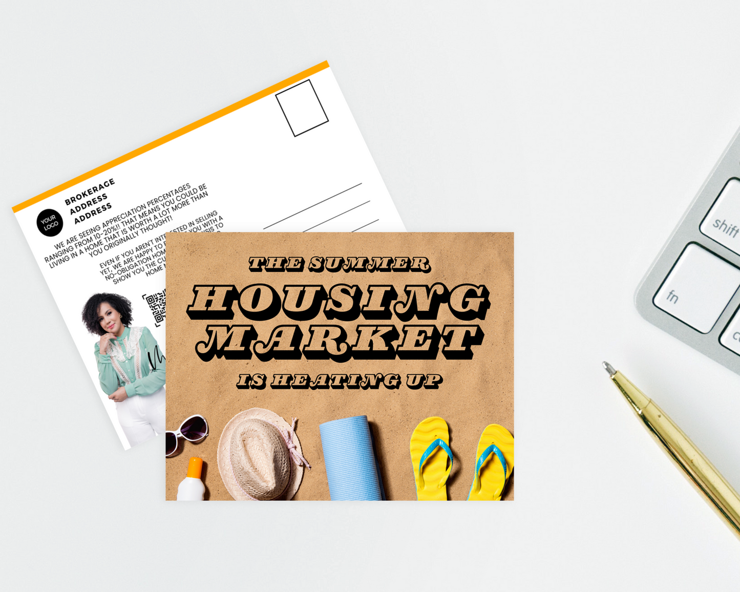 Real Estate Template – Summer Postcard