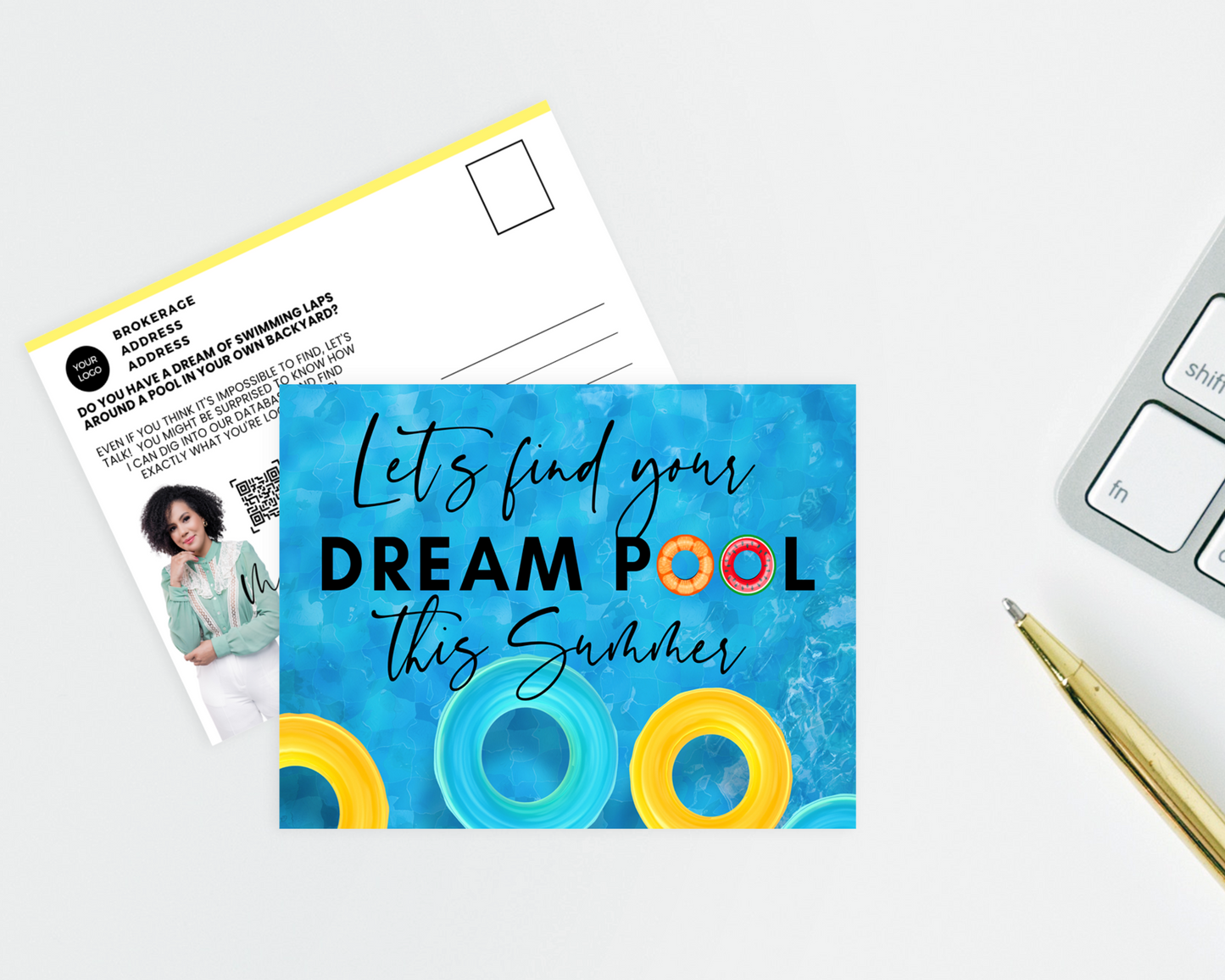 Real Estate Template – Summer Postcard