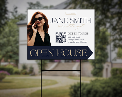 Open House Yard Sign 3