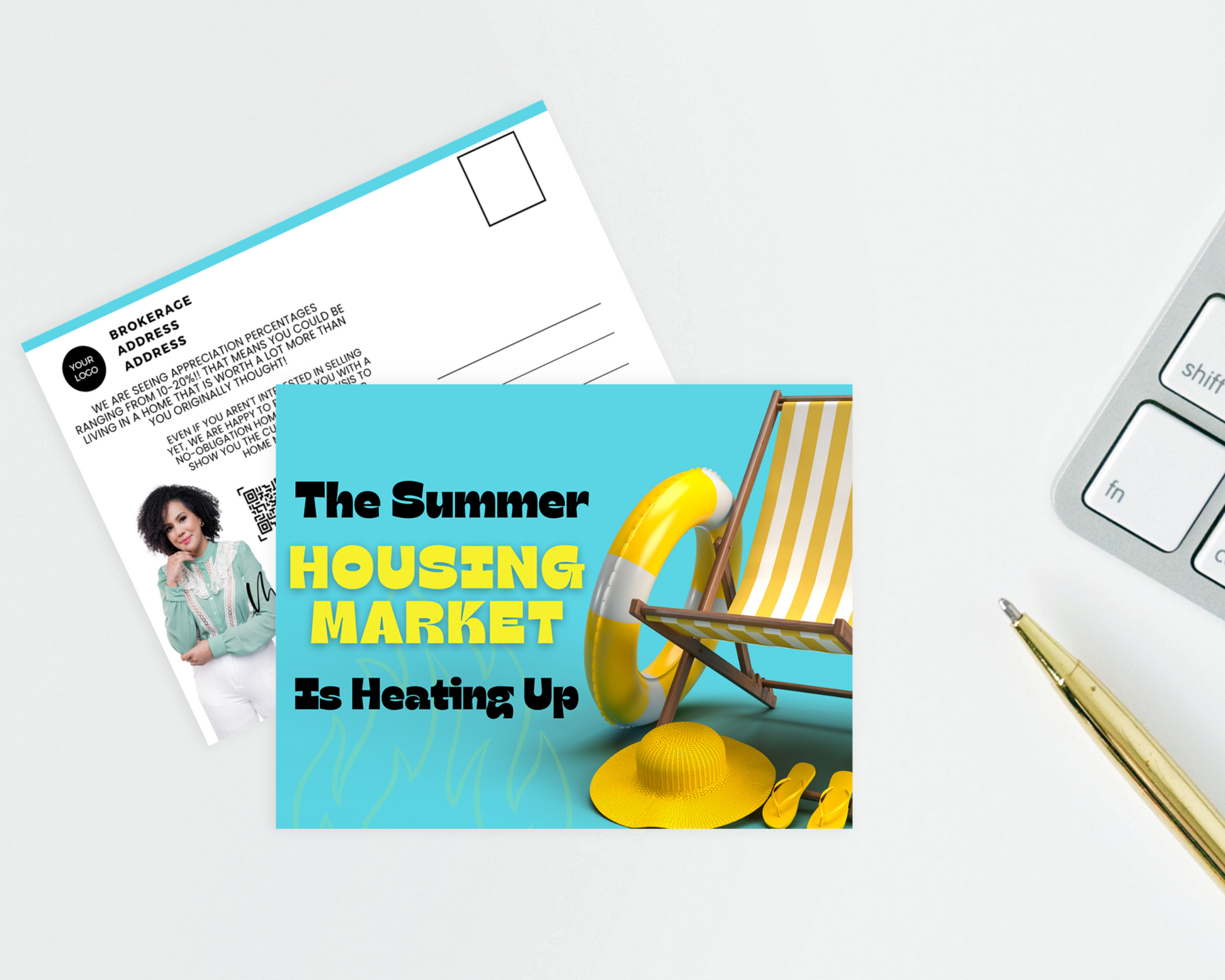 Real Estate Template – Summer Postcard