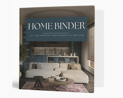 Real Estate Home Binder, Realtor Closing Gift, Real Estate Marketing, Closing Binder, House Binder, Home Buyer