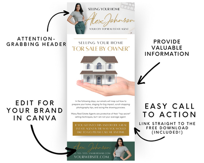 FSBO Email Drip - Exclusive Design Style