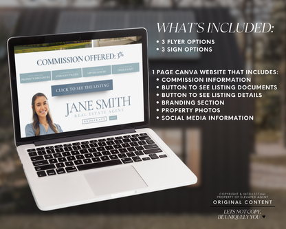 Commission Landing Page Bundle 4