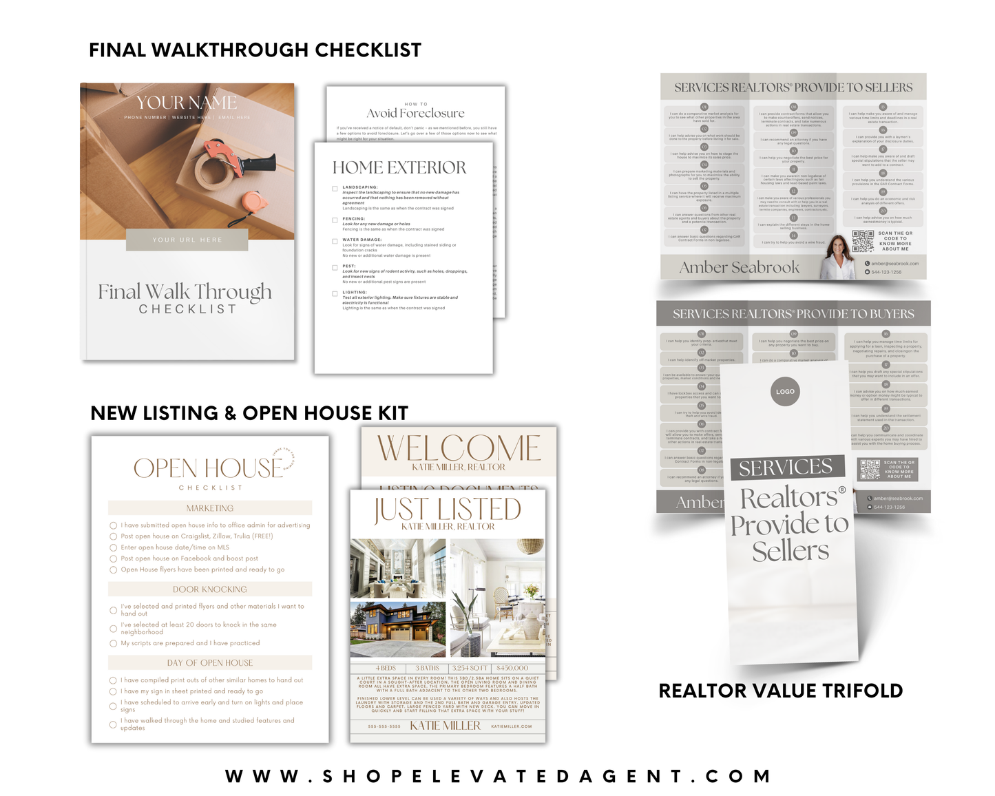 Elevated Agent Peaceful Brand Style Bundle 3