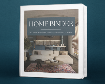 Real Estate Home Binder, Realtor Closing Gift, Real Estate Marketing, Closing Binder, House Binder, Home Buyer