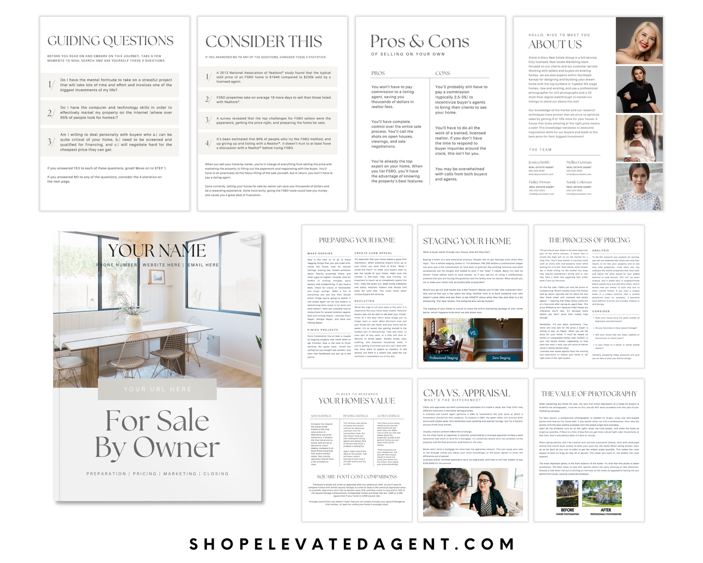 FSBO Bundle - Peaceful Design Style