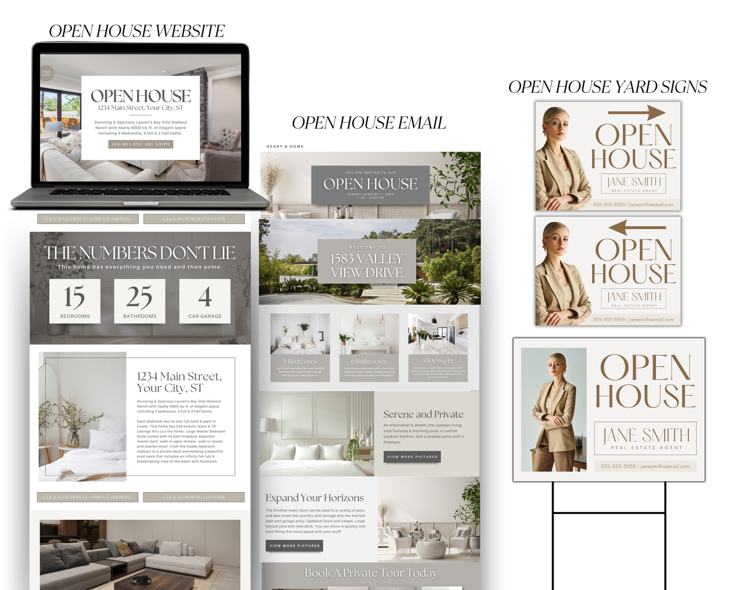 Elevated Agent Peaceful Brand Style Bundle 3