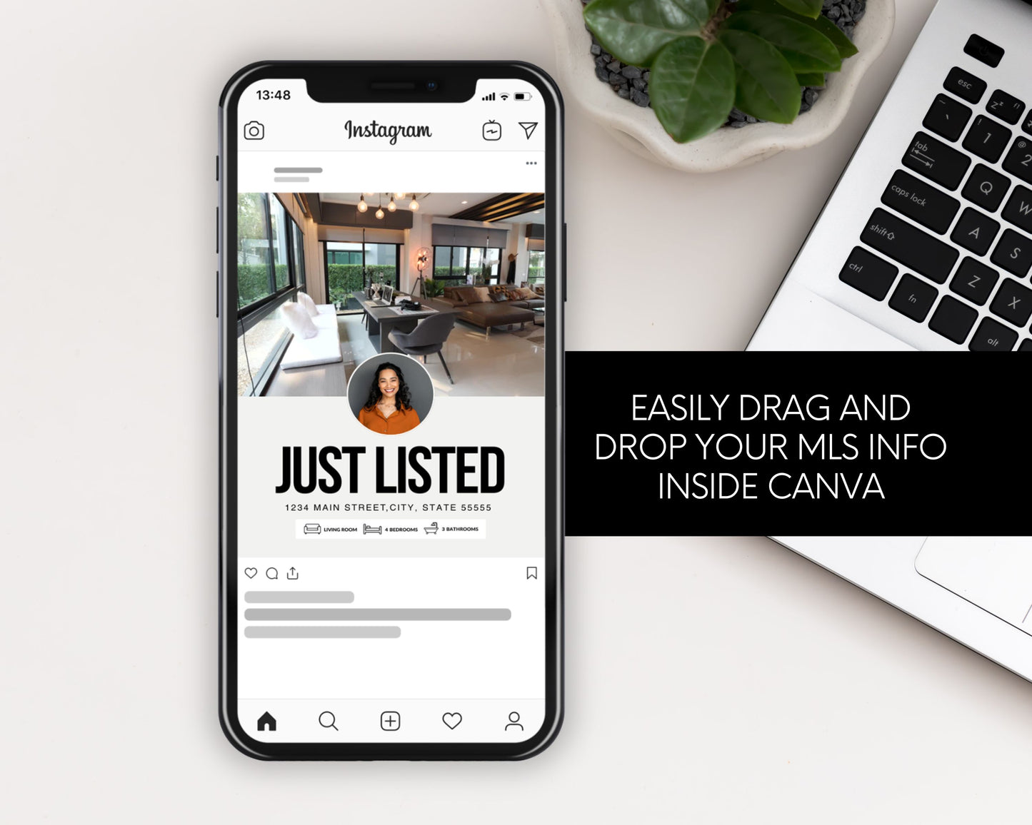 Social Media Listing Posts 1 - Minimal Design Style