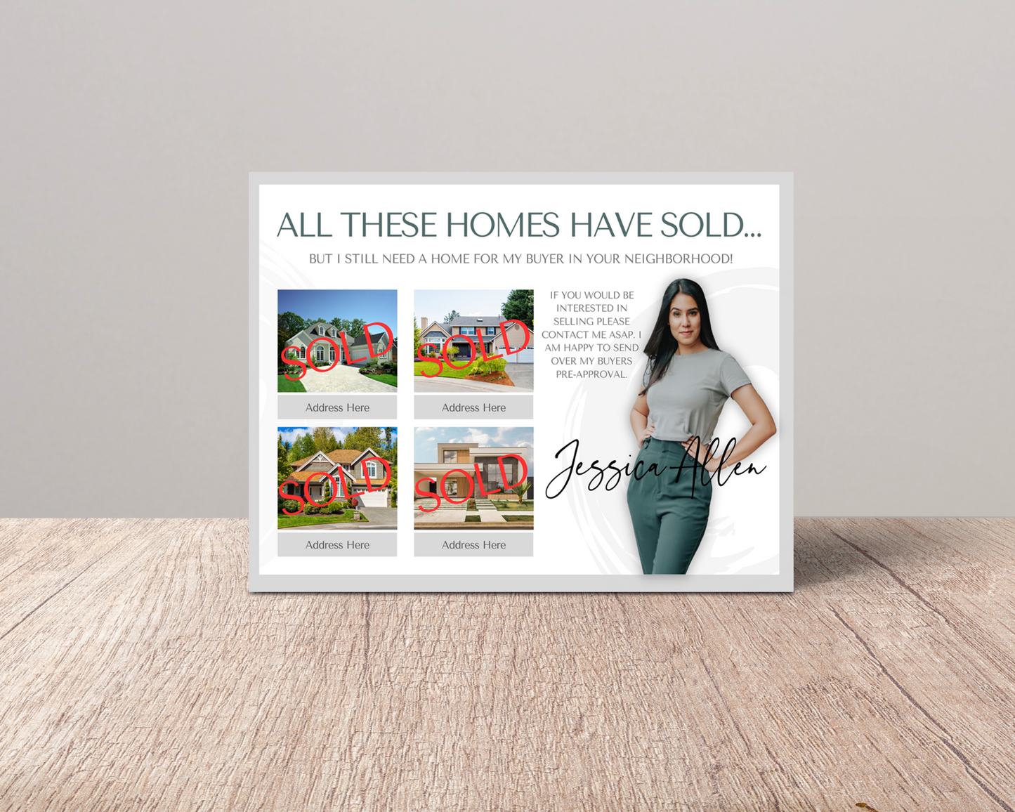 Real Estate Template – Farming Postcard for Sellers