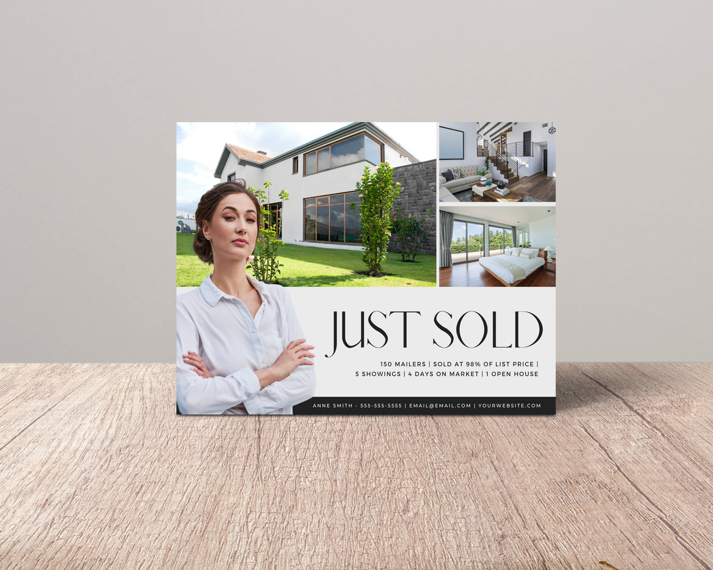 Real Estate Template – Just Sold Postcard