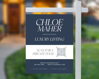 Yard Sign 13 Real Estate Template