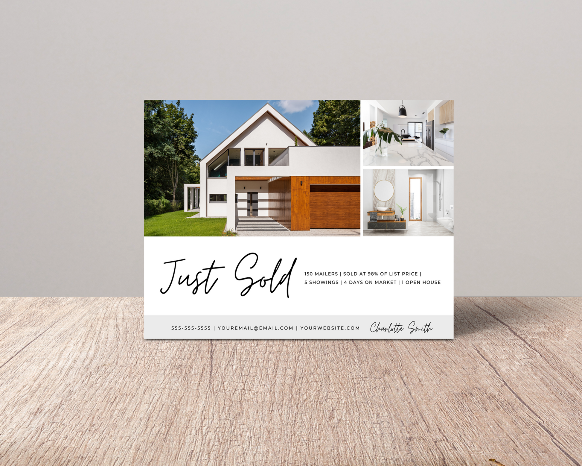 Real Estate Template – Just Sold Postcard