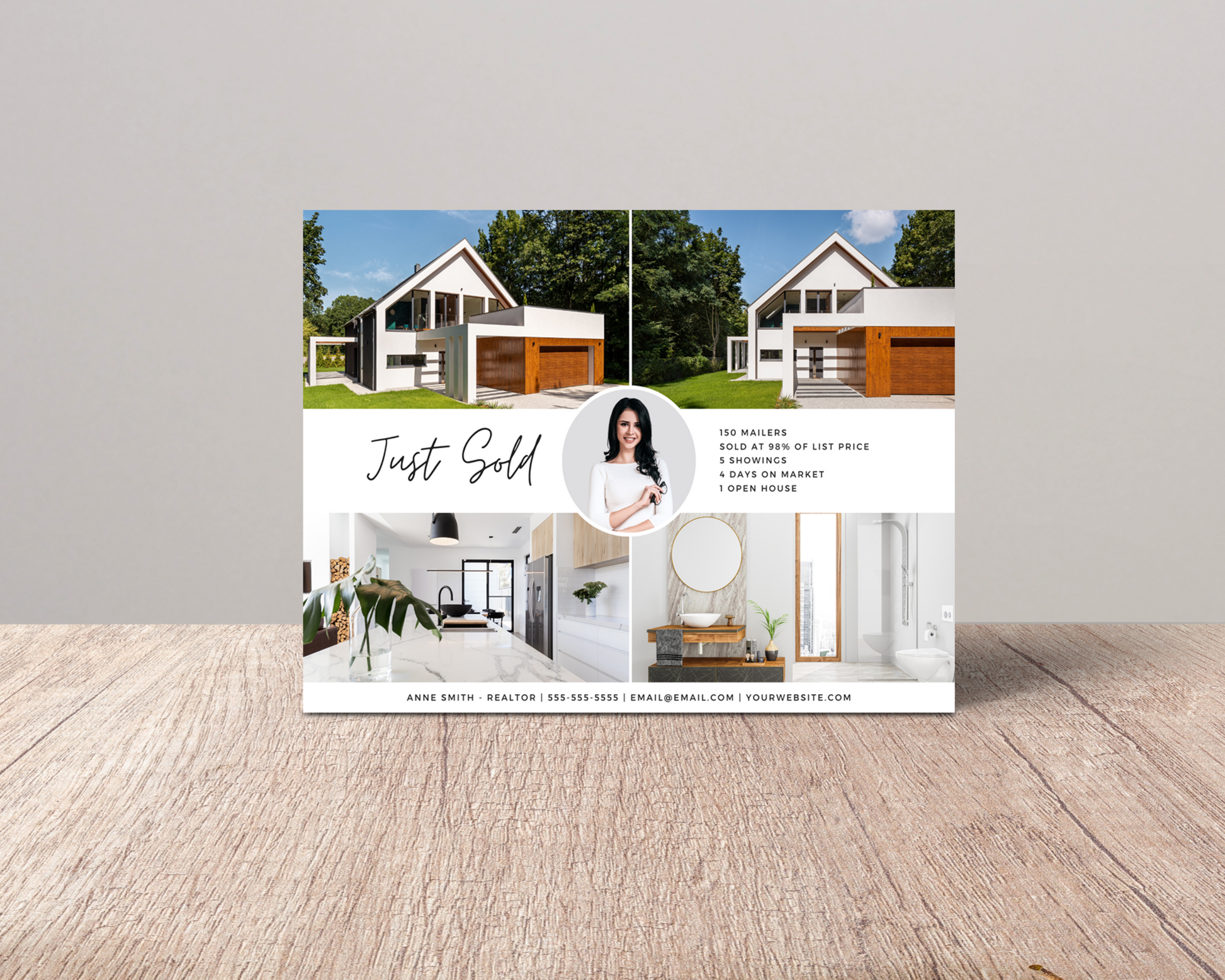 Real Estate Template – Just Sold Postcard