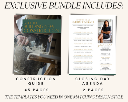 Real Estate Presentation Bundle, Real Estate Template, Seller Guide, Buyer Guide, Real Estate Marketing, Canva Template, Digital Download Real Estate Template, Real Estate Presentation Bundle, Seller Guide, Buyer Guide, Real Estate Marketing, Canva Template, Listing Presentation