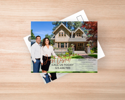 Real Estate Template – Real Estate Postcard 6 - Just Listed