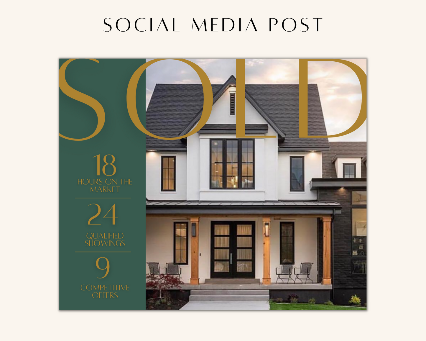 Real Estate Template – Just Sold Postcard - Exclusive Brand Style